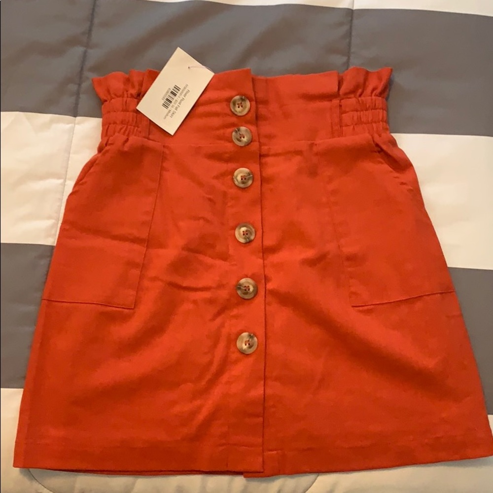 Rust skirt